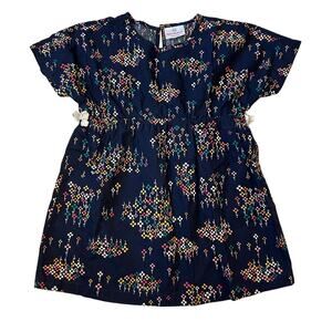 Hanna Andersson 100% Cotton Floral Dress 110